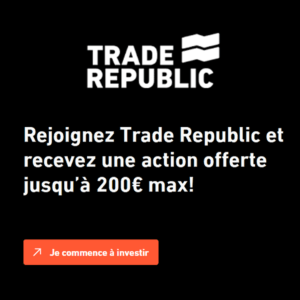 Offre parrainage Trade Republic 200€