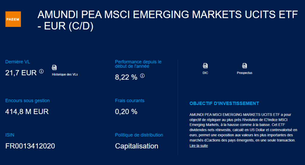 Amundi-PAEEM-ETF-Emerging-Markets