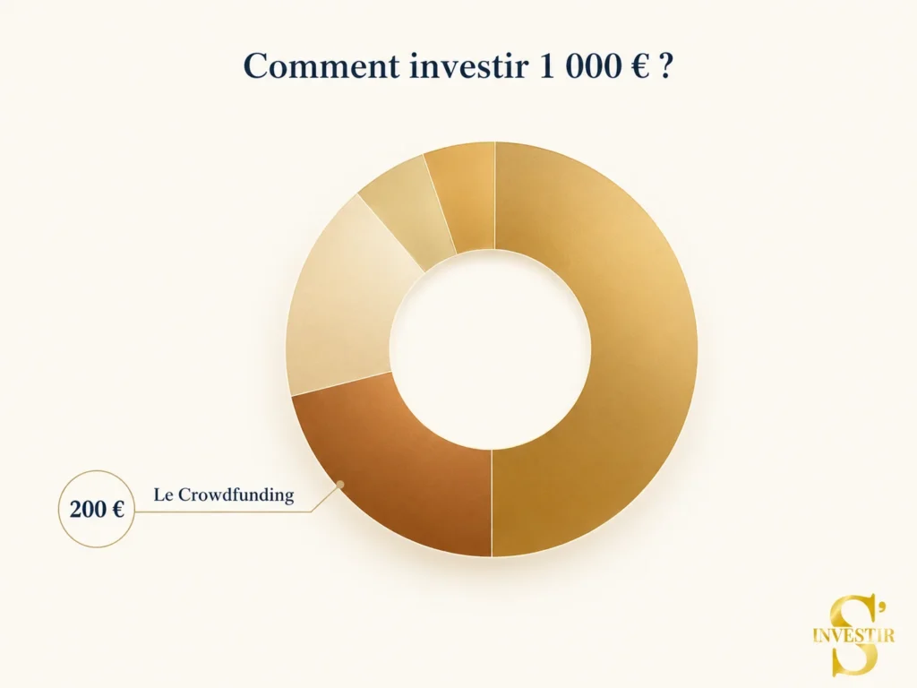 Comment investir 1 000 euros en 2026 ? Les 9 meilleurs placements 2 Placer 1000 euros en crowdfunding