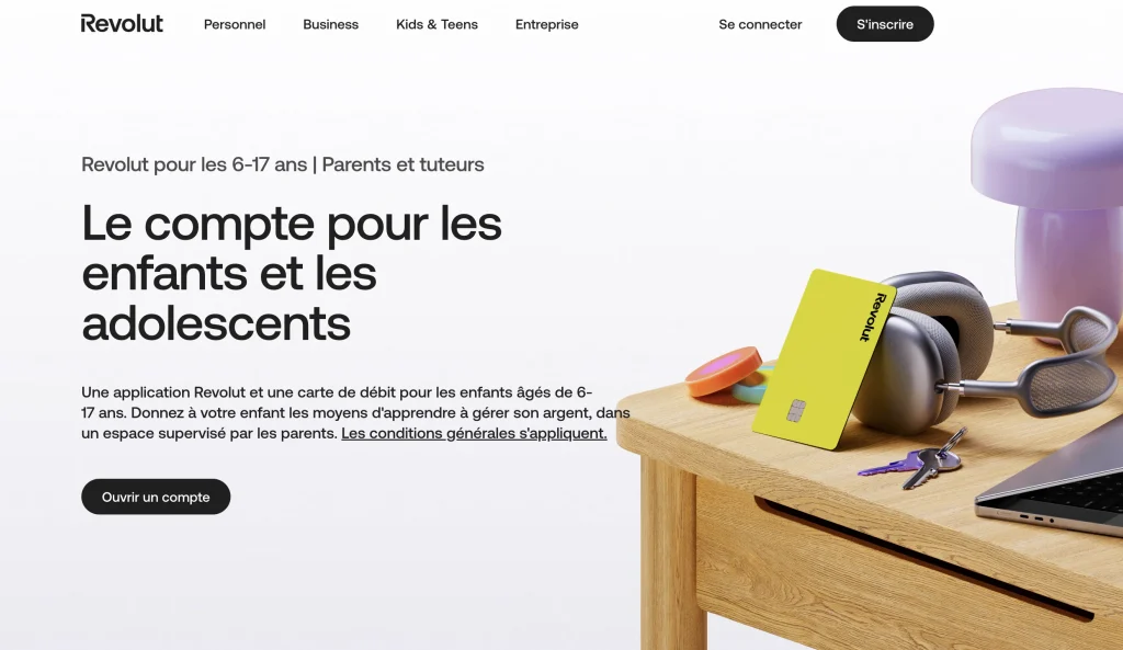 Choisir une carte bancaire jeune | Avis & Comparatif 5 Carte jeune Revolut