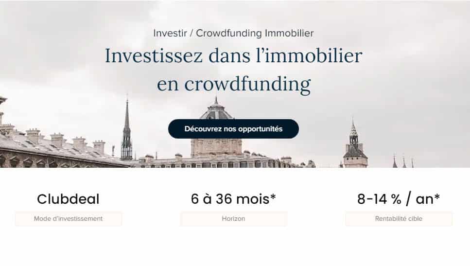 Crowdfunding immobilier avec Anaxago