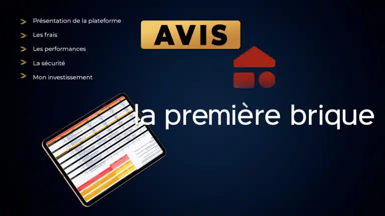 Mon Avis La première Brique après 2 ans et 1 000 € investis S'investir Matthieu Louvet Retour d'experience