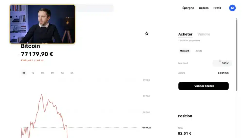 Comment investir 100 € ? 5 Investir en crypto Trade Republic