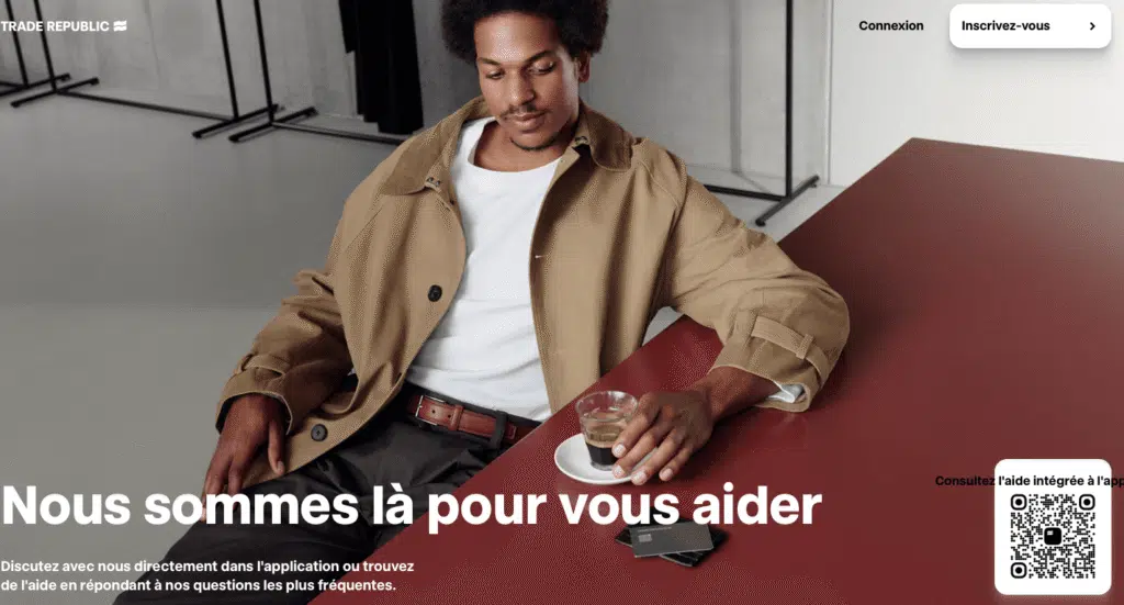 Avis sur le service client Trade Republic