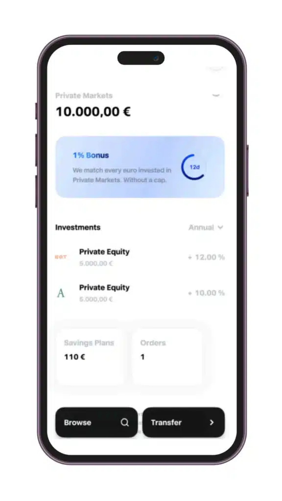 Investir en Private Equity avec Trade TRepublic