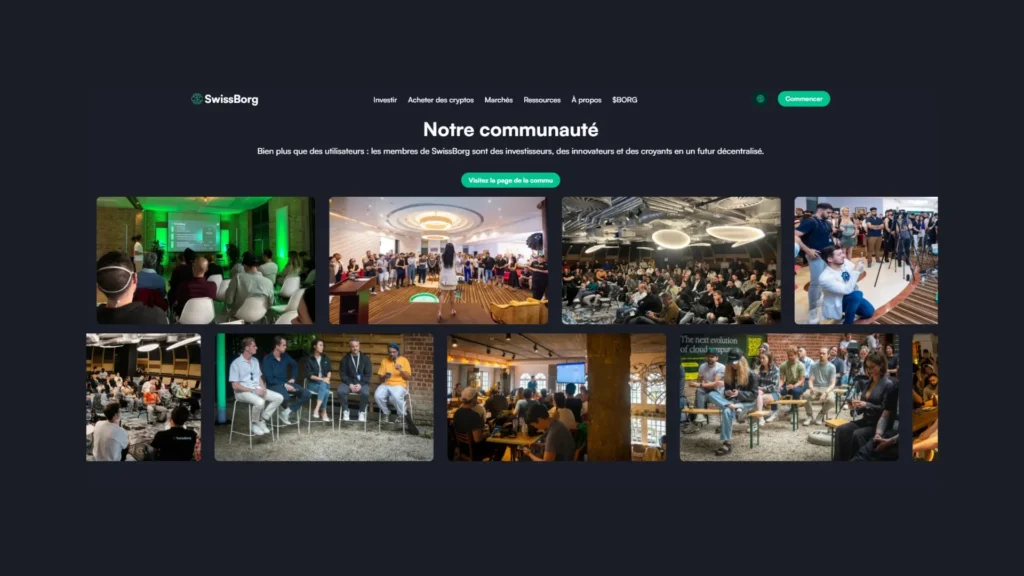 Top 17 des meilleures plateformes crypto en 2026 7 SwissBorg et son approche communautaire