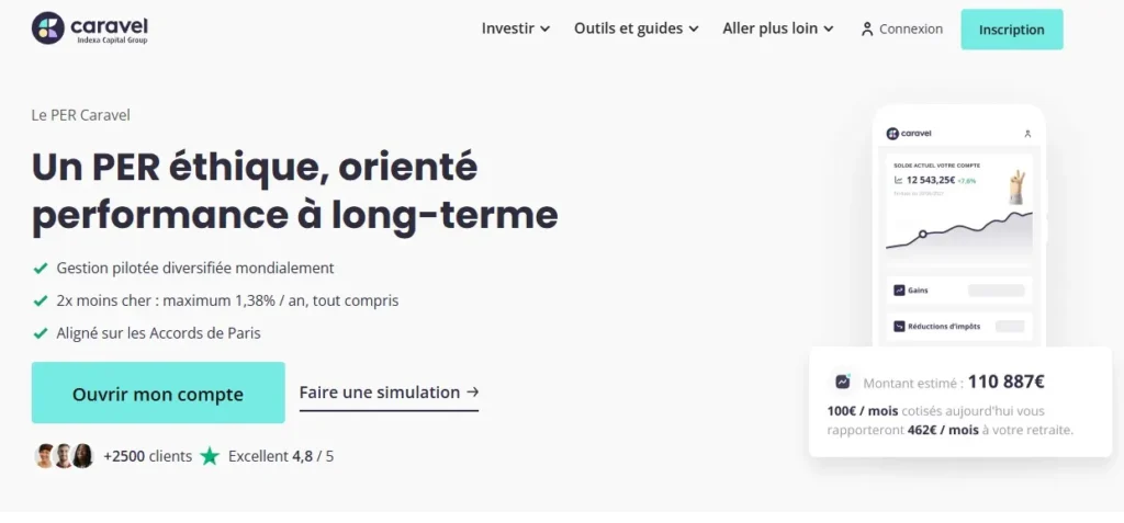 Quels sont les 15 meilleurs PER pour préparer sa retraite ? 15 PER Caravel