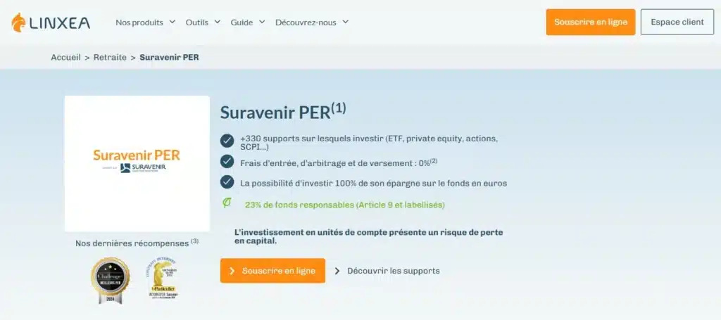 Quels sont les 15 meilleurs PER pour préparer sa retraite ? 18 Suravenir PER