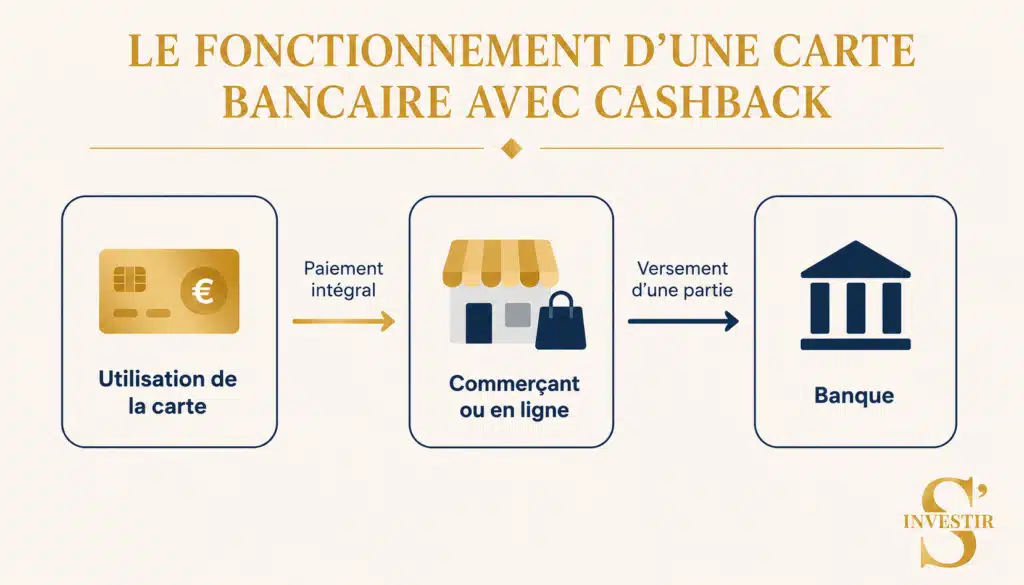 Meilleure carte bancaire avec cashback du moment 1 Fonctionnement carte avec cashback