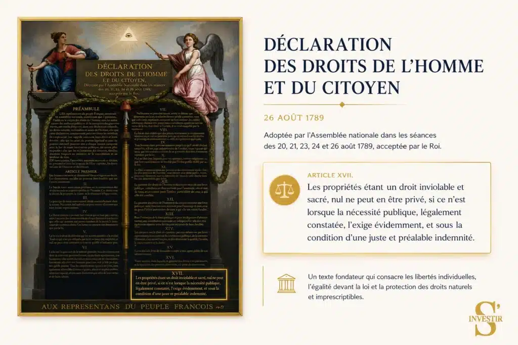L’État peut-il prendre notre épargne ? Ce qu’il faut vraiment savoir 1 Déclaration des droits de l'homme 1789