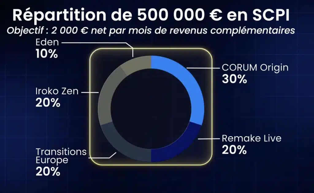 Comment bien créer un portefeuille de SCPI ? 3 Répartition SCPI