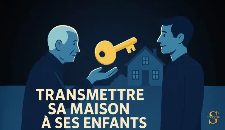 Transmettre sa maison à ses enfants