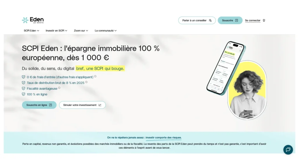 Avis SCPI Eden : que penser de cette SCPI sans frais de souscription ? 2 SCPI Eden