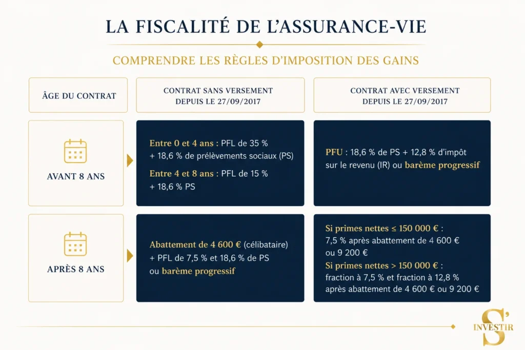 Sécuriser son épargne en période de crise : les meilleures stratégies 4 Fiscalité assurance-vie