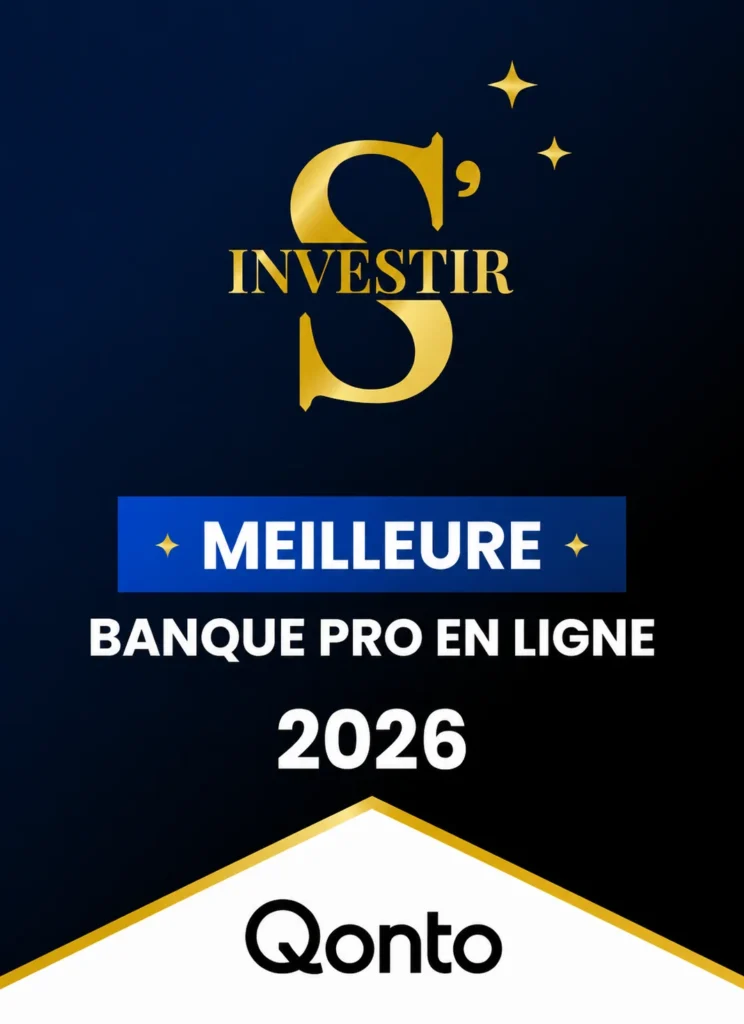 Trophées 2026 : les meilleurs courtiers et plateformes d’investissement 9 Qonto meilleure banque pro en ligne