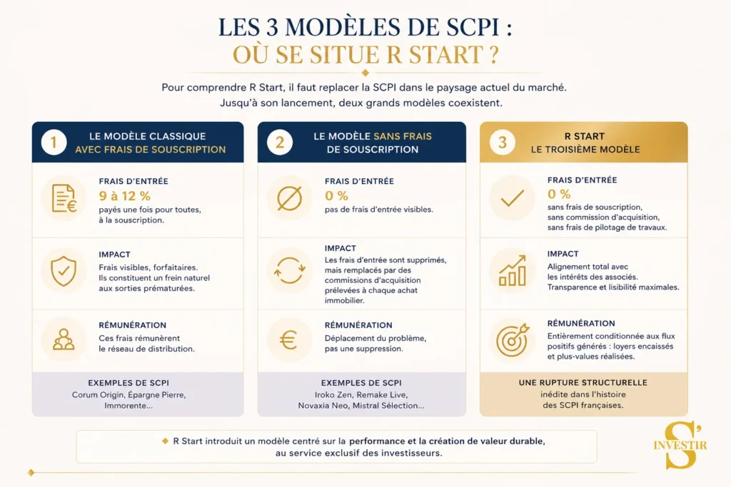 Mon avis sur la SCPI R Start de Corum : la 1re SCPI sans frais d’acquisition 2 SCPI R Start de Corum