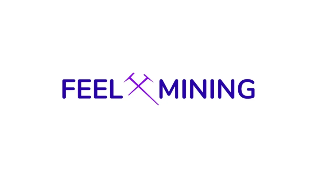 Feel Mining avis : mon test complet de la plateforme crypto française 1 Logo de la plateforme crypto française Feel Mining