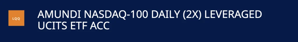 Split LQQ : l’ETF Amundi Nasdaq-100 Daily (2x) divise ses parts par 200 1 Split du LQQQ