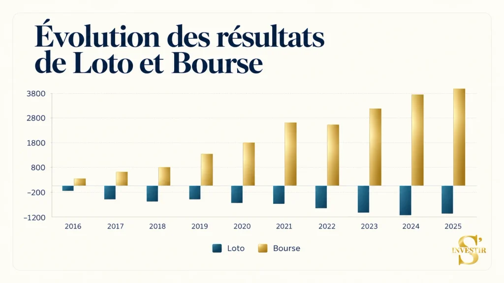 Loto vs Bourse : caractéristiques et distorsions 4 Loto vs Bourse résultats
