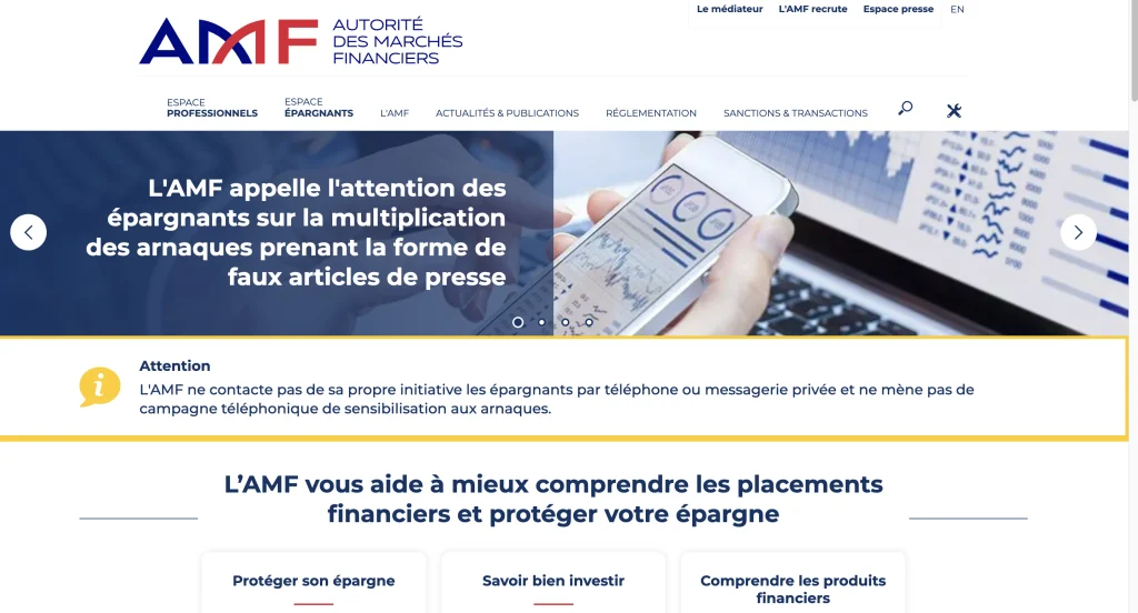 Formation investissement Bourse : comment se former et laquelle choisir ? 2 Formation investissement Bourse AMF